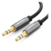 Câble Audio Jack 3,5 mm Mâle à Mâle 1.5M