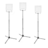 KIT DE 3 PROJECTEURS LED POUR STUDIO VIDEO & PHOTO AVEC LUMIERE CONTINUE DIGITAL LED TRIPOD CHINT-G-NEP