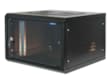 ARMOIRE INFORMATIQUE 24U 600x600 AVEC ETAGÈRE ET VENTILATION