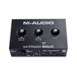 M-audio M-Track Solo Interface Audio USB 48 kHz 2 Canaux avec 1 Préampli à Cristal