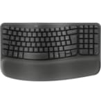 Clavier Wave keys Bluetooth sans fil ergonomique graphite FR
