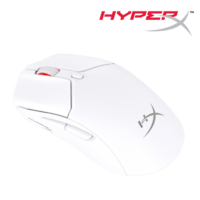 Souris gamer HyperX Pulsefire Haste 2 Mini sans fil blanche