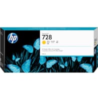 HP 728 300-ml Yellow DesignJet Ink Cartridge HP Designjet T730/T830