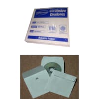PACK DE 50 UNITÉS DE POCHETTE EN PAPIER POUR CD/DVD/BLU-RAY