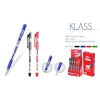 Stylo à bille DIGNO KLASS bleu en boite de 10 unités