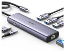 Station d'accueil USB-C 6 en 1