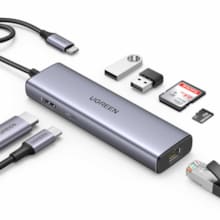 Station d'accueil USB-C 7 en 1 (HDMI 4K)
