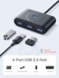 HUB UGREEN USB 3.0 à 4 x USB 3.0 0 5M 20290