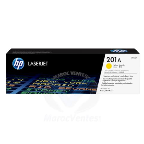 HP 201A Yellow Original LaserJet Toner Cartridge CF402A
