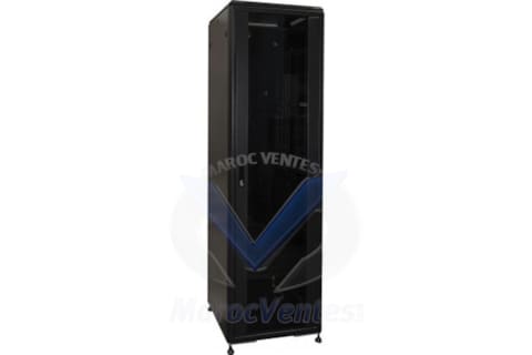 Armoire 42U avec Etagère et Ventilation Armoir42U