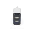Dual USB Ports Chargeur de Voyage Injection Polissage HV-UC309
