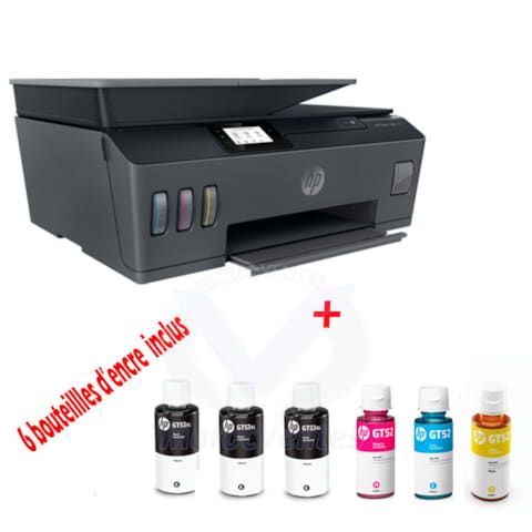 Imprimante Jet d'encre HP Smart Tank 530 3en1 Couleur WiFi ( 4SB24A) 4SB24A