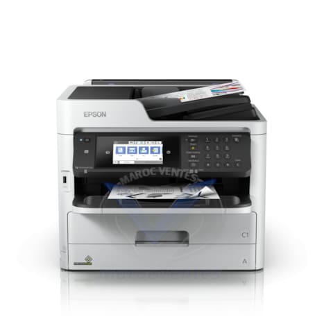 Imprimante WorkForce Pro WF-M5799DWF MFP 4en1 Réseau Wifi Jet d'encre Mono A4 Recto Verso 34 B&WPPM 34 12m C11CG04402