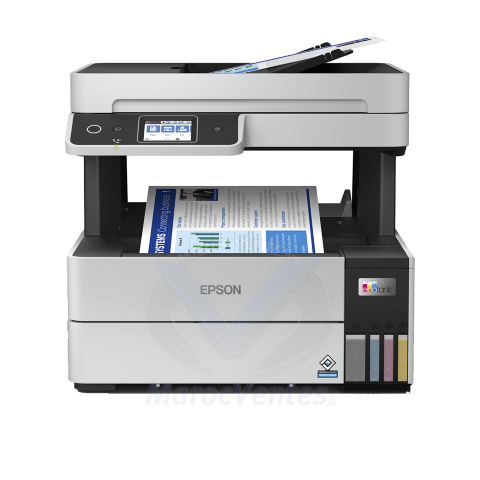Imprimante Jet d'encre L6490 MFP 4en1 Réseau Wifi Couleur A4 R/V 37 B&WPPM 23PPMCOL 37 C11CJ88404