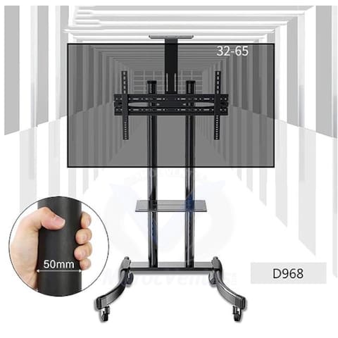 Meuble Pour Écran TV Chariot de Télévision Mobile 32-65" DGT22-D968