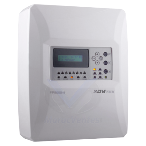 Centrale D'incendie Conventionnel Avec Afficheur 4 Zones FP9000-4