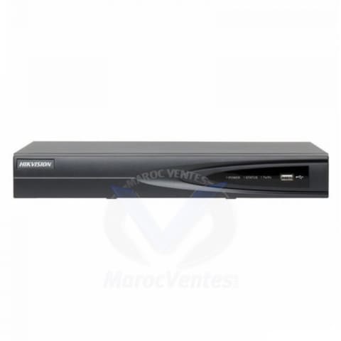 NVR POE 8 CH HDMI+VGA/REALTIME/K1/ 5MP HIK7608NI-K1-8P