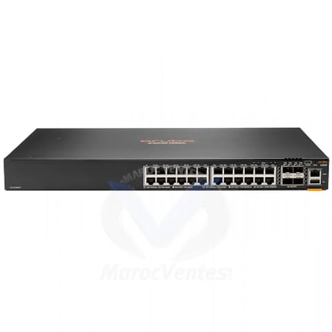 Aruba Switch Administrable Aruba 6200F 24G 4SFP+ Géré L3 (10/100/1000) 1U JL724A