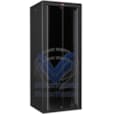 Armoire DYNAmic 600/600 19" avec Porte en Verre 42U LN-FS42U6060-BL-111