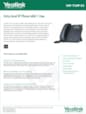 Téléphone IP simple avec écran LCD 1 compte SIP SIP-T19P E2