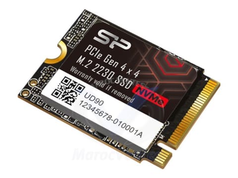 M.2 1TB PCIE NVME 2230 GEN 4X4 VITESSE DE LECTURE 4900MO/S MB/S SP01KGBP44UD9007