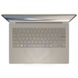 ASUS ZENBOOK UX3407QA 14" OLED WUXGA SNAPDRAGON X 126100 16Go 1TB SSD W11H ZABRISKIE BEIGE 12M 90NB1501-M01740