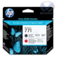 HP 771 Matte Black/Chromatic Red Designjet Printhead-HP 771 Matte Black/Chromatic Red Designjet Printhead