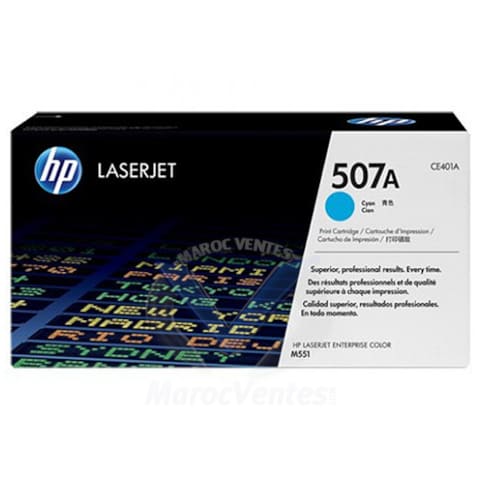 HP 507A Cyan LaserJet Toner Ca CE401A