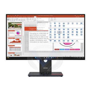 LENOVO Moniteur ThinkVision T27-40 27'' 36Mois FHD Monitor(IPS Panel,120Hz,4ms,HDMI,VGA,DP) USB-C 15 64A5MAT6EU
