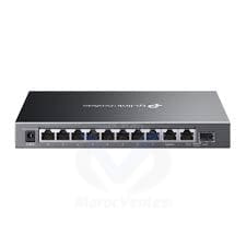 TP-LINK 10 ports Gigabit Omada facile à gérer avec 8 ports PoE+ ES210GMP