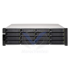 QNAP SERVEUR NAS DUAL CONTROLLER RACK 16 BAIES 64 GB RAM, 0TB DISKLESS ES1686DC-R2-2123IT
