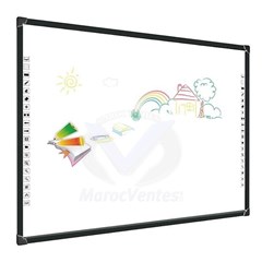 EIBOARD TABLEAU BLANC INTERACTIF TACTILE AU DOIGT ET AU STYLET 96 POUCES FC-96IR