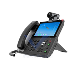 Téléphone IP Haut Gamme Android Ecran Tactile 7" 20 Lignes SIP avec CM60 caméra. Bluetooth Intégré 127 DSS Sans Alimentation
