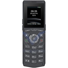 Téléphone IP Wi-Fi Sans-Fil Robuste 4 Comptes SIP Écran LCD Couleur de 2" W610W