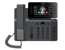 Téléphone IP Haut d'entreprise écran Couleur de 4,3 pouces,  20 Lignes SIP, Bluetooth et WiFi Intégré 10 touches DSS programmables