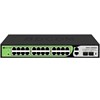 Switch PoE+ 24 Ports Gigabit avec Alimentation Intégrée 2 Ports SFP