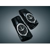 GLOSS BLK S.BAG LIDS W/SPEAKER-BLK GRILL