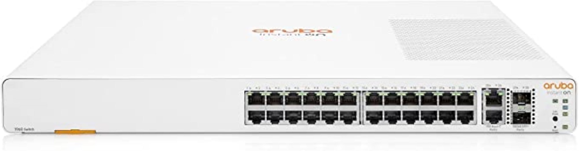 Aruba1960 24G 2XGT 2SFP+ [24 ports 10/100/1000/10GBASE-T + 4 ports SFP+,L3, Smart Managed] JL806A