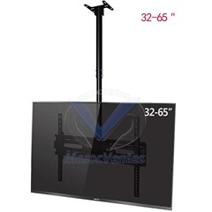 Support Plafond Plat ou Incliné pour Ecrans 32-65'' DGT21-WMX008