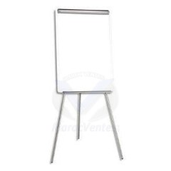 Tableau Magnétique Paperboard  Flipchart avec Support Papier & Trepieds