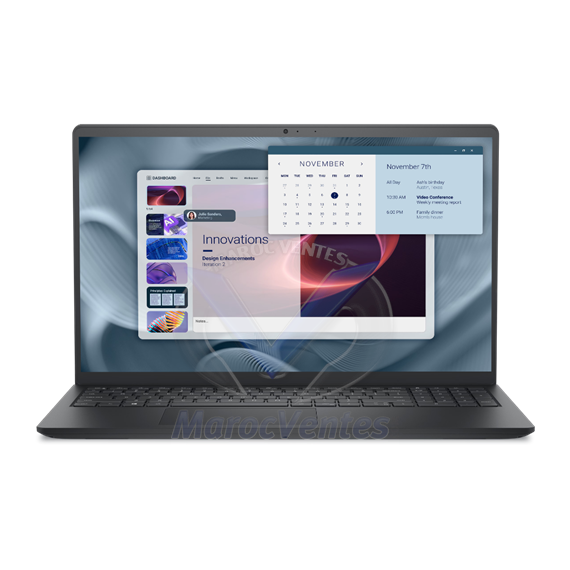 Dell Pro 15 Essential PV15250; I5-1334U Intel RPL-P U15 i5 (8-layer PCB) - HWTPM;  8GB, 1x8GB, DDR5 4400MT/s,  512GB M.2 PCIe NVMe SSD; 15.6", Non-Touch, FHD, 120Hz, WVA, IPS, Anti-Glare, 250 nits;  Realtek Wi-Fi 6 RTL8852BE, 2x2, 802.11ax, MU-MIMO, Bluet