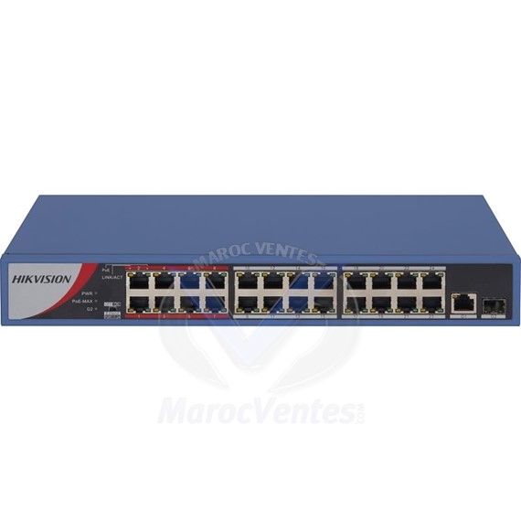 HIKVISION 24 Ports switch 10/100 POE 12M DS-3E0326P-E/M(B)