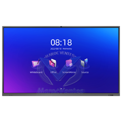 Horion Interactive Flat Panel M5A Pro 75 pouces, Ultra HD 3840 * 2160, HubSpots WIFI et Bluetooth, tableau blanc intelligent 4K M5APro75