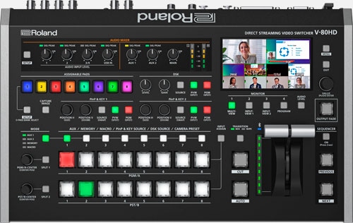 Roland Mélangeur vidéo numérique Roland V-80HD V-80HD