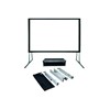 Écran de Projection avec Structure FASTFOLD 4x3m Visiotek
