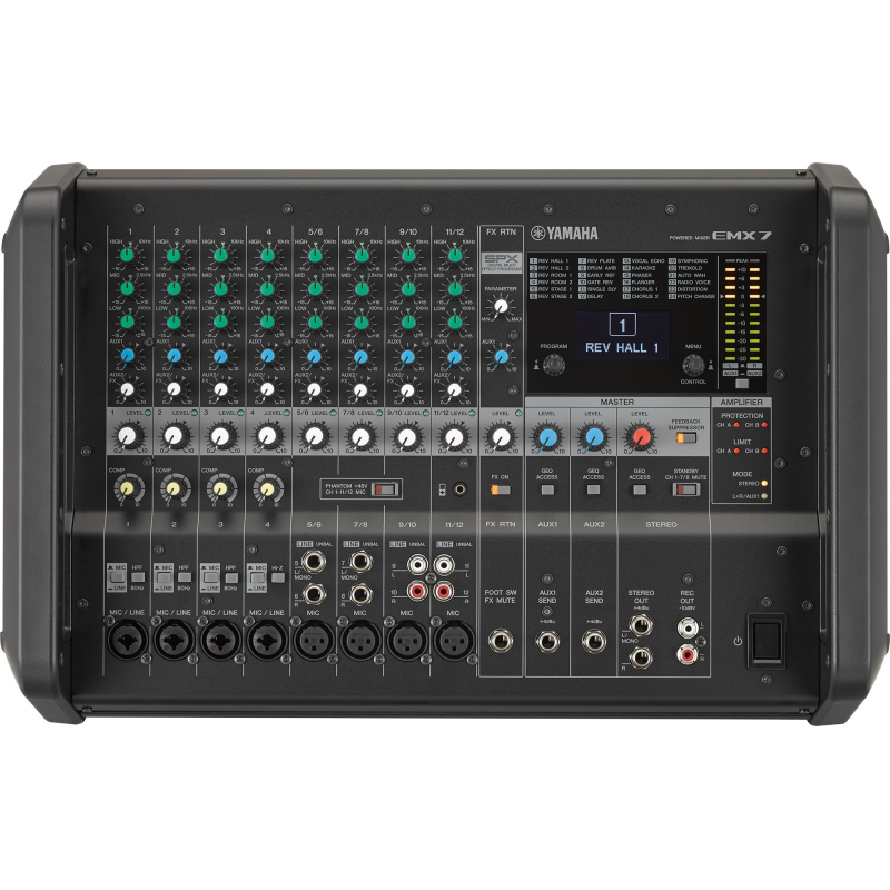Console de Mixage Amplifiée YAMAHA EMX7